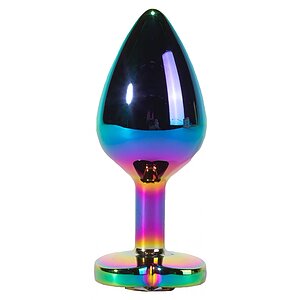 X-MEN Secret Shine Metal Anal Plug Rainbowheart S Multicolor X-MEN Secret Shine Metal Anal Plug Rainbowheart S Multicolor pe Domnisoare.ro