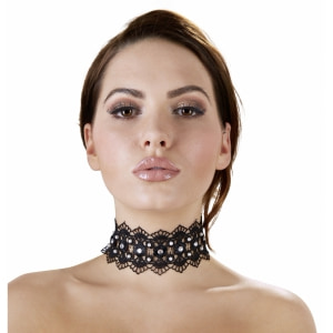 Zgardă Choker Rhinestones Negru Zgardă Choker Rhinestones Negru pe Domnisoare.ro
