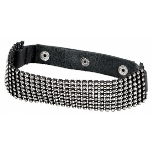 Zgardă Rhinestone Choker Negru Zgardă Rhinestone Choker Negru pe Domnisoare.ro