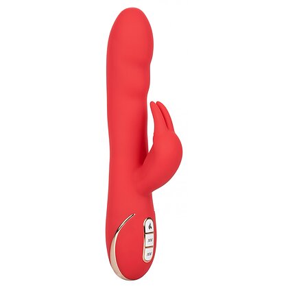 Vibrator Heated Ultra-Soft Rabbit Rosu