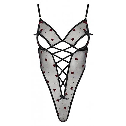 Body Passion Lovelia Negru L-XL