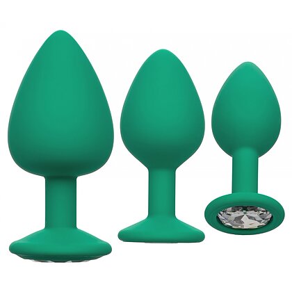 Set Plug Cheeky Gems 3 buc Verde