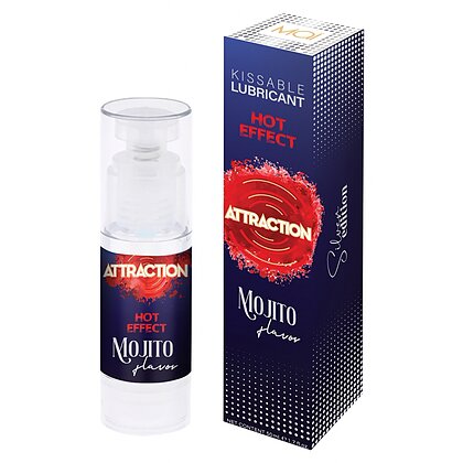 Lubrifiant Attraction Heat Mojito 50ml