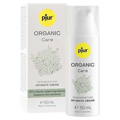Pjur ORGANIC Care — Cremă Intimă 50 ml, 97% Naturală