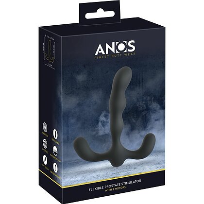 ANOS 3 Motoare – Plug Prostatic Vibrator Anal Reîncărcabil