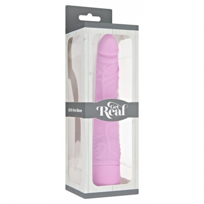 Vibrator Realist Classic Slim pentru Stimulare Vaginală Mov