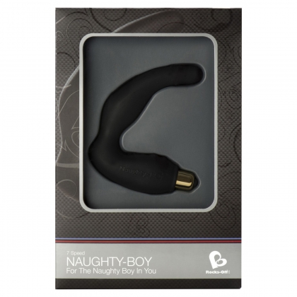 Stimulator Prostată Naughty Boy 7 Speed Negru