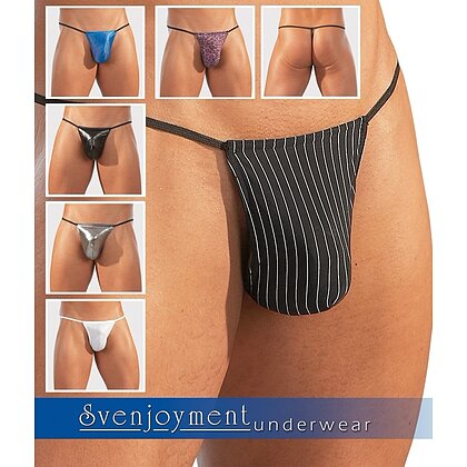 Lenjerie Sexi Barbati Set Of 7 Strings Multicolor S-L
