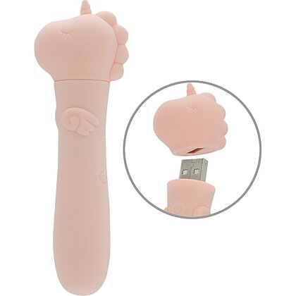 Unihorn Mini Vibrator USB 10 Moduri, Reîncărcabil 14.3 cm