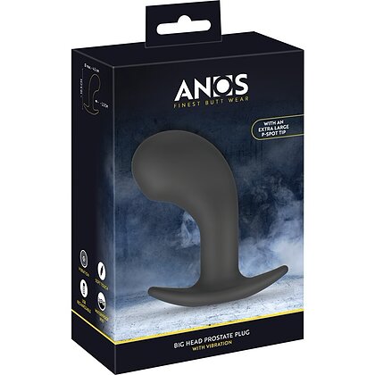 ANOS Big Head — Plug Prostatic cu Cap Mare, 10 Moduri