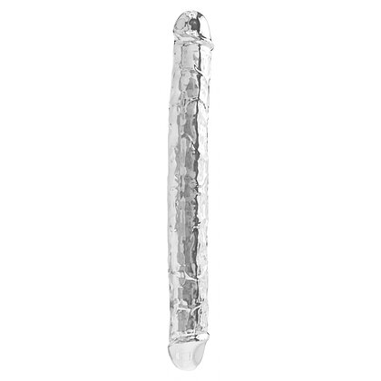 Clear Double Dildo 13 Inch Transparent