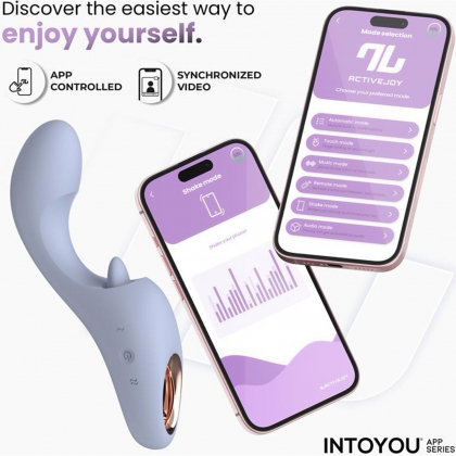 Licking Tongue Vibrator with App Control Mov