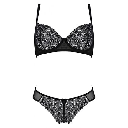 Set Passion Eco Zzinnia Negru S-M