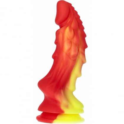 Toyz4lovers Ade Gode Monster Dildo Din silicon cu Ventuză Roșu
