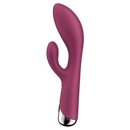 Vibrator Satisfyer Spinning Rabbit 1 Rosu