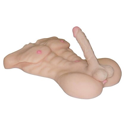 Strong Man Torso Masturbator – Penis 17 cm, Greutate 6,25 Kg