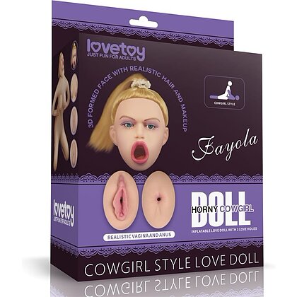 Cowgirl Lovetoy 93 cm – Păpușă Gonflabilă Compactă