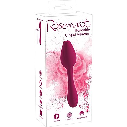 Rosenrot Rose G Spot, 10 Moduri, Reîncărcabil, 20 cm