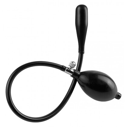 Inflatable Silicone Ass Expander Negru