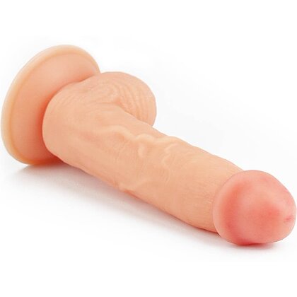 Lovetoy Ultra Soft Dude Dildo Realist 20 cm cu Ventuză