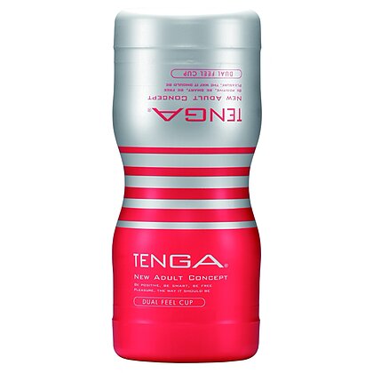 Masturbator Tenga Dual Feel Cup Medium Rosu