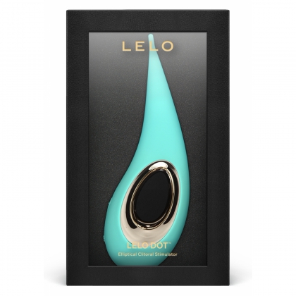 LELO Dot — Stimulator Clitoridian, 8 Moduri, Reîncărcabil Albastru