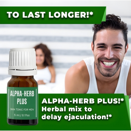 Alpha Herb Plus Tonic Pentru Întârzierea Ejaculării 5ml
