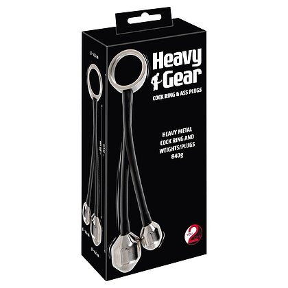Heavy Gear – Inel Penian Metalic cu 2 Pluguri 31 cm