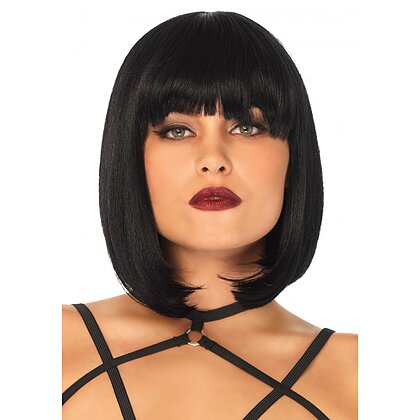 Peruca Short Natural Bob Negru