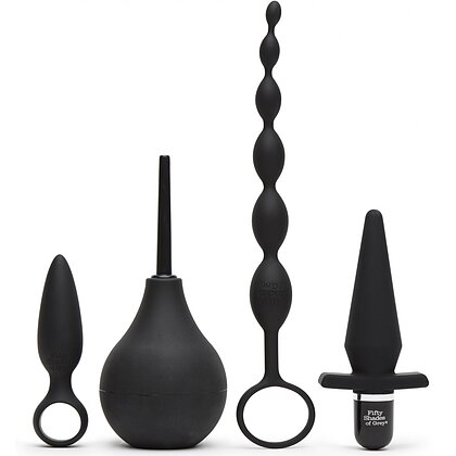 Kit Plug Anal Starter Pleasure Overload Negru