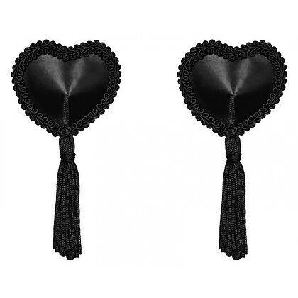 Acoperitoare De Sfârcuri Obsessive Tassel Negru
