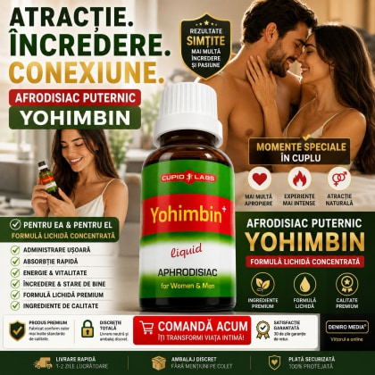 Afrodisiac Puternic Yohimbin Drops 20ml