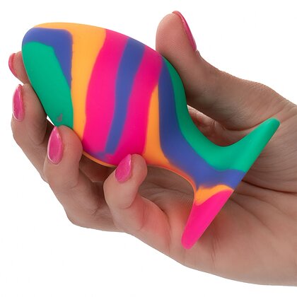 Anal Plug Cheeky Large Tie-Dye Multicolor