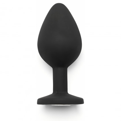 Plug Anal Mediu ToyJoy Bijuterie Negru