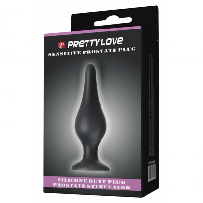 Anal Plug Cu Ventuză Negru