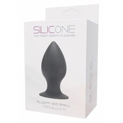 Anal Plug Silicone Smooth Pleasure Negru