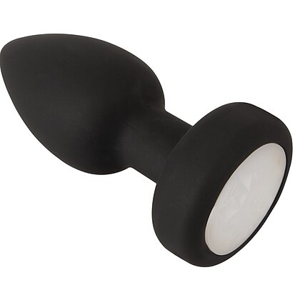 Anos Plug Anal RC cu LED Flash - 7 Moduri, Reîncărcabil Negru