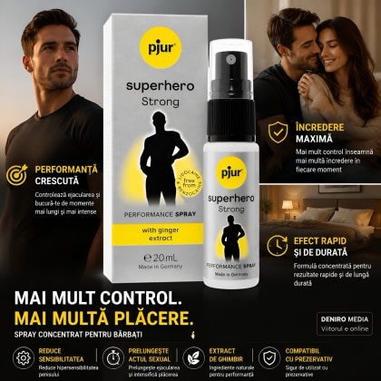 Anti Ejaculare Precoce Spray Pjur Superhero Strong 20ml