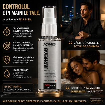 Spray Anti Ejaculare Bărbatul De Oțel 30ml