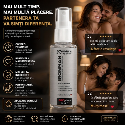 Spray Anti Ejaculare Bărbatul De Oțel 30ml