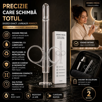 Irigator Intim pentru Dozarea Precisă A Lubrifiantului