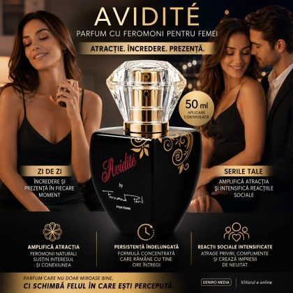 Avidite By Fernand Peril — Parfum Femei 50 ml cu Feromoni