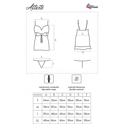 Babydoll LivCo Astarte Mov XL