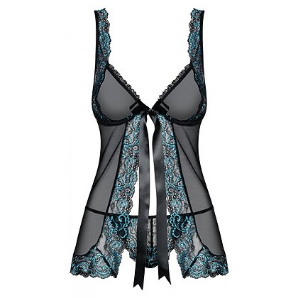 Babydoll Obsessive Chemise Negru L-XL