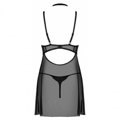 Babydoll Obsessive Elizenes Negru L-XL