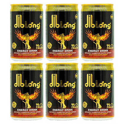 Set 6 x Bautura Energizanta Cu Ginseng Diblong 150ml