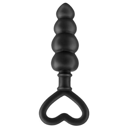 Beaded Luv Probe Anal Negru