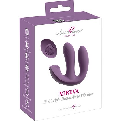 Beau Coeur MIREVA RC Triple — 3 Motoare, Telecomandă Mov