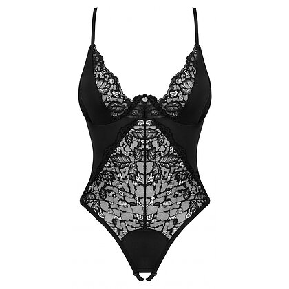 Body Obsessive Decupat Bellastia Negru XS-S