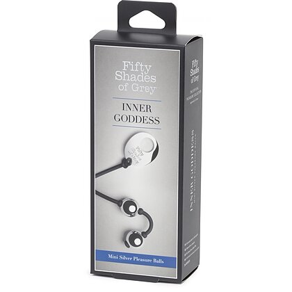 Bile Anale Metalice Mini Inner Goddess Argintiu